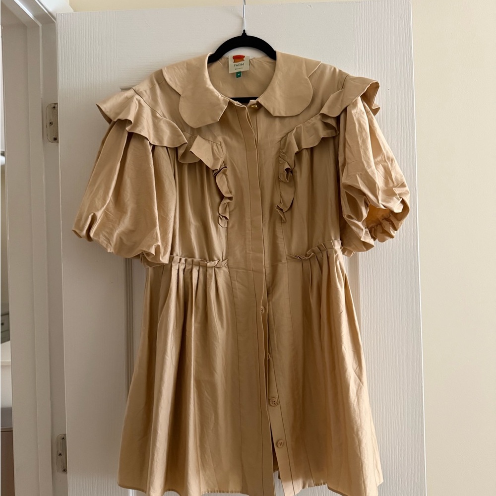 FARM Rio Tan Mini Dress